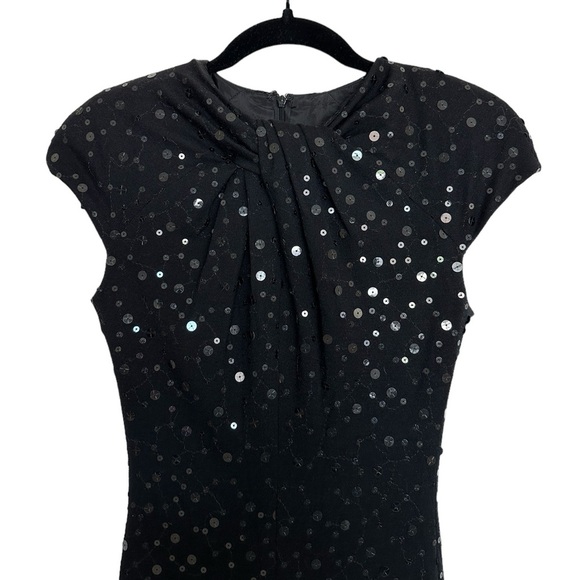 Talbot Runhof Black Sequin Mermaid Gown - Picture 8 of 14